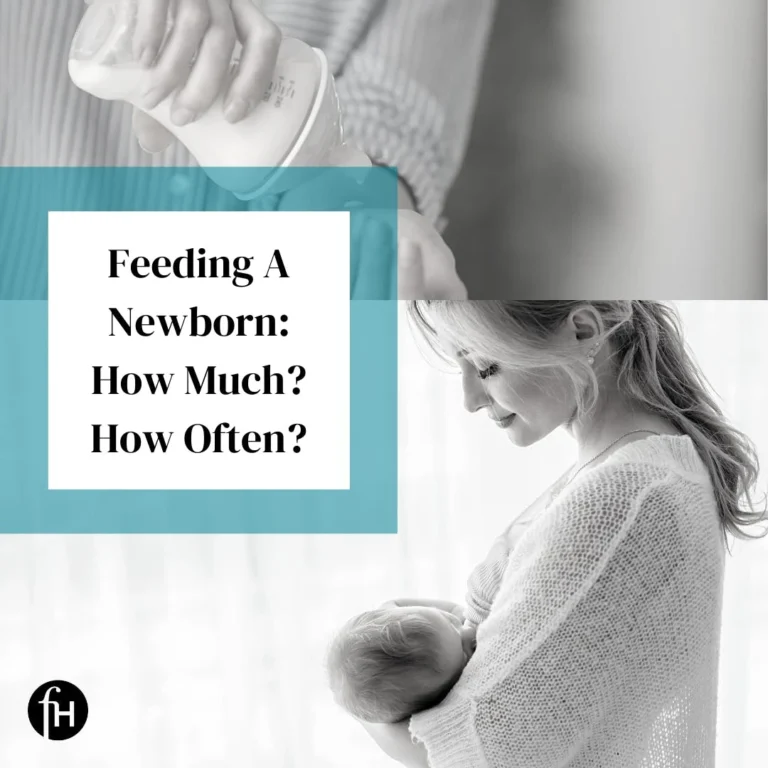 Feeding For Newborn: How Much? How Often?